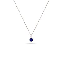 Collier Dilvdò Femme in Argent Zircone CLPLBBL